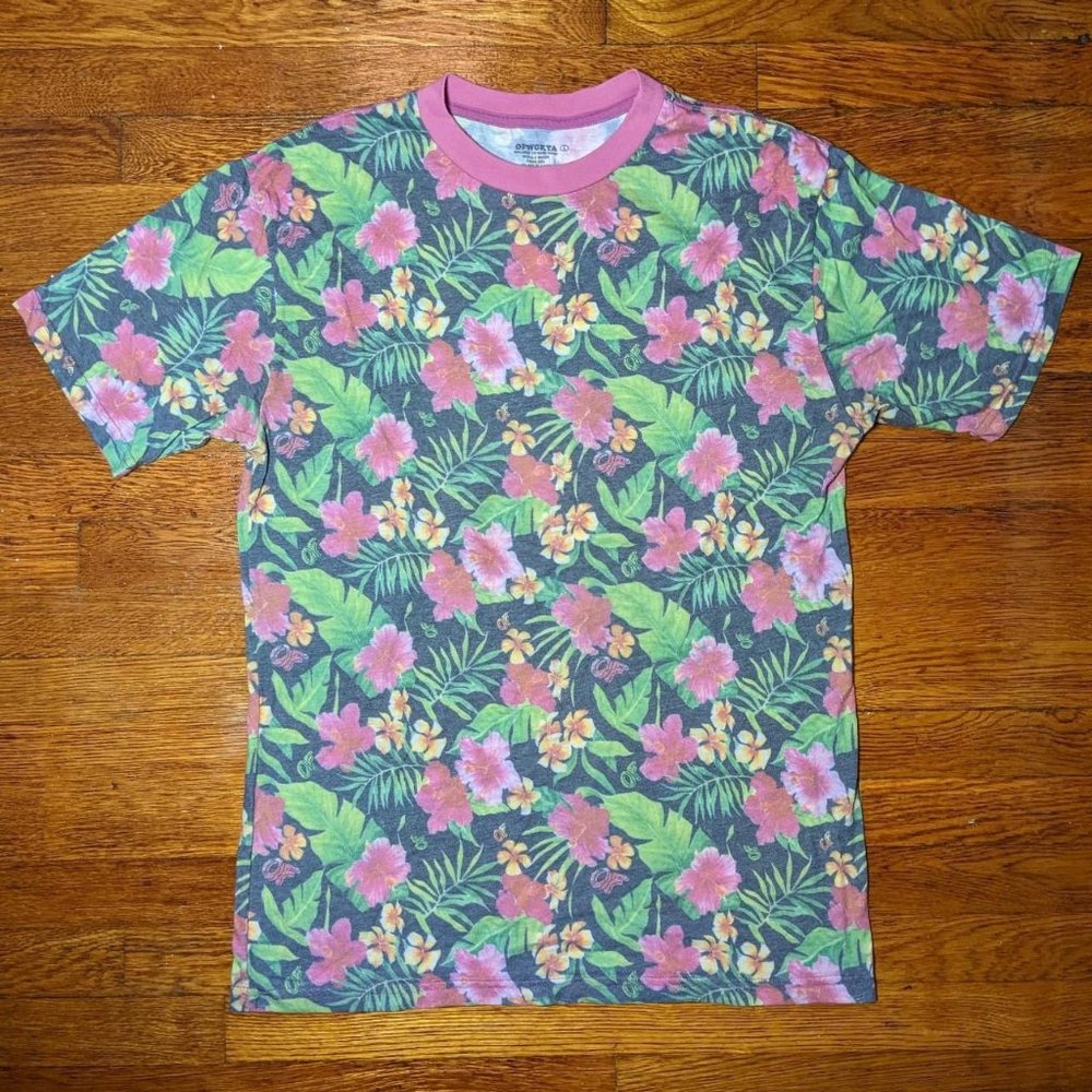 Tyler The Creator floral all over print tee